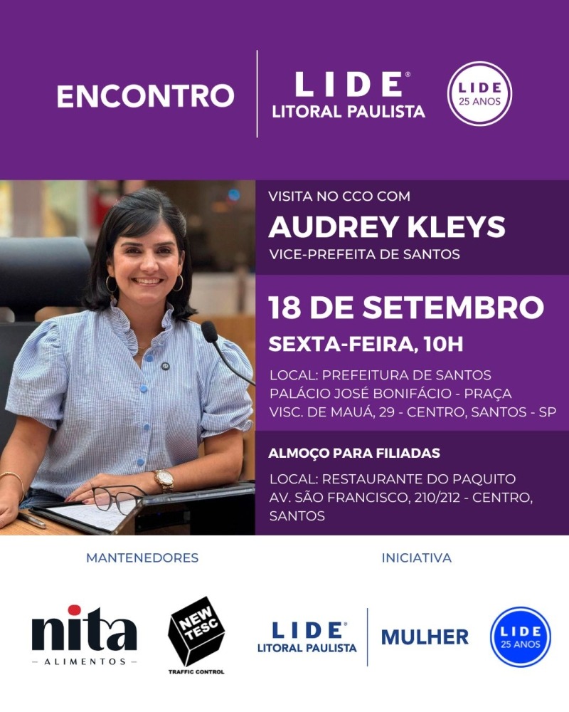Encontro – Visita no CCO com Audrey Kleys